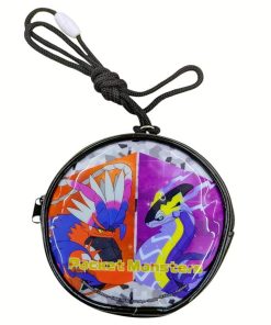 ポケモン ネックパース 小物入れ 財布 丸形 ポケットモンスター キャラクター グッズ 小銭入れ PM3912 サンアート おでかけ ポシェット コインケース