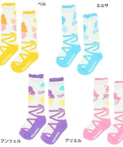 Disney ディズニー 子供服 ハイソックスプリンセス / 8599 ベビードール BABYDOLL キッズ 女の子 DISNEY アナ エルサ アナと雪の女王