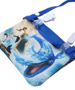 BANDAI マルチポケット ショルダー付 釣りスピリッツ 198416 ポケットポーチ 魚 サメ  おでかけポーチ 男の子 人気 かっこいい 【la198416】