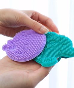 シリコンマッサージブラシ(ぞう・くじら)　MMMB-EW