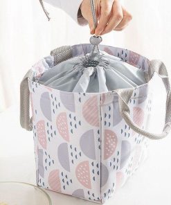 ランチバッグ ランチトート 保冷 保温 手提げ お弁当カバン 鞄 巾着蓋 レディース メンズ キッズ おしゃれ かわいい 大容量 スクエア型 四角 通