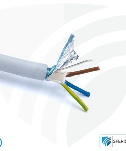 (N)HXMH(St)-J 3x 1,5 mm² shielded installation cable | halogen-free | plasticizer-free | electric cable for shielding alternating electrical fields LF | 41-4303